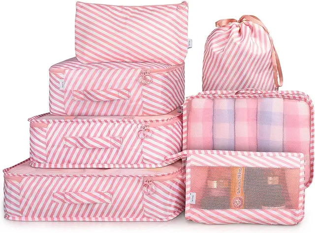 House of Quirk 7-Set Packing Cubes